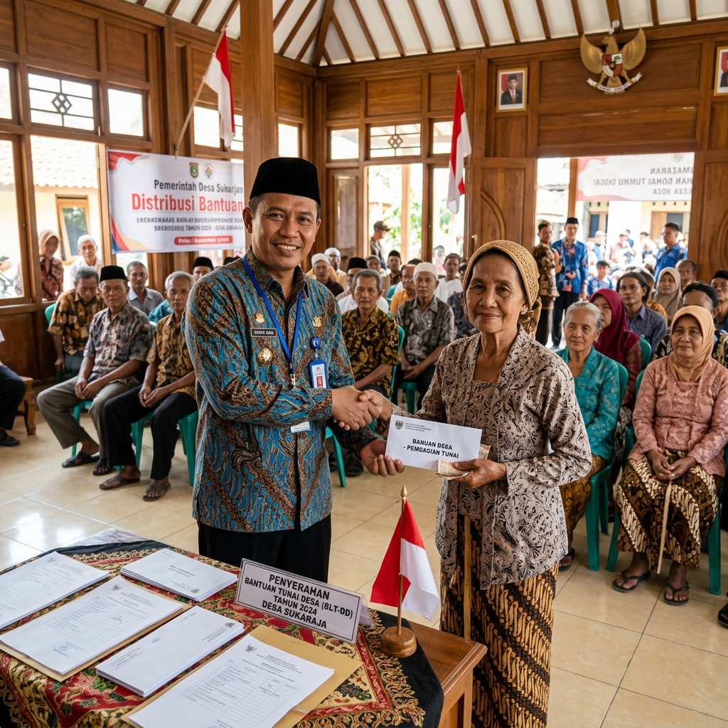Dokumentasi Penyaluran BLT Dana Desa Popodu