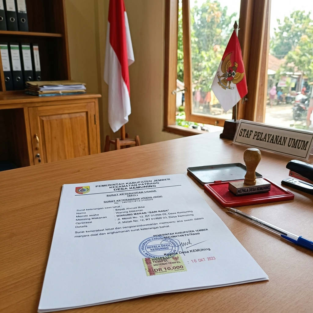 Surat Keterangan Usaha (SKU)